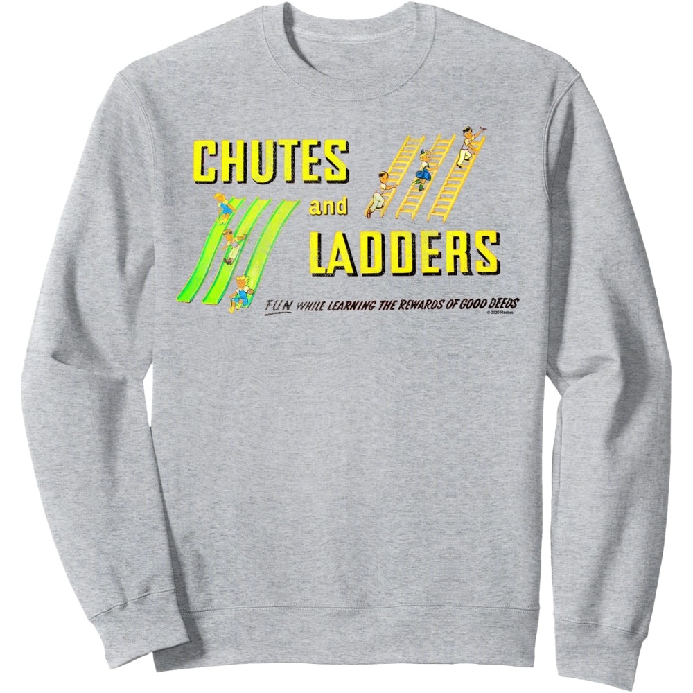image:imageChutes And Ladders Classic Logo SweatshirtHeather Grey