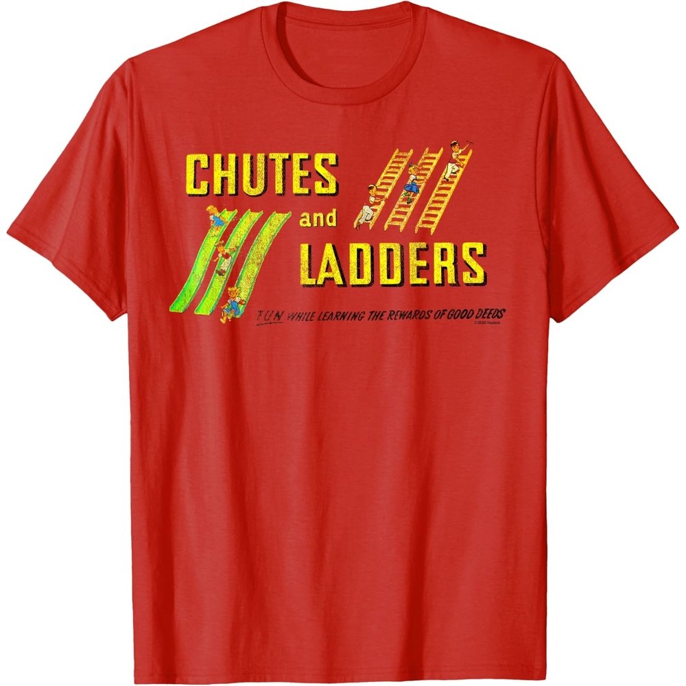 image:imageChutes And Ladders Classic Logo TShirtRed