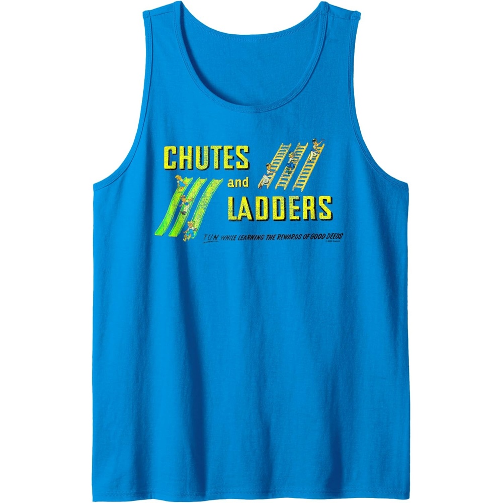 image:imageChutes And Ladders Classic Logo Tank TopSapphire Blue