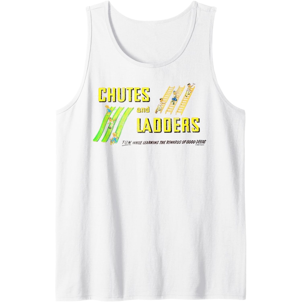 image:imageChutes And Ladders Classic Logo Tank TopWhite