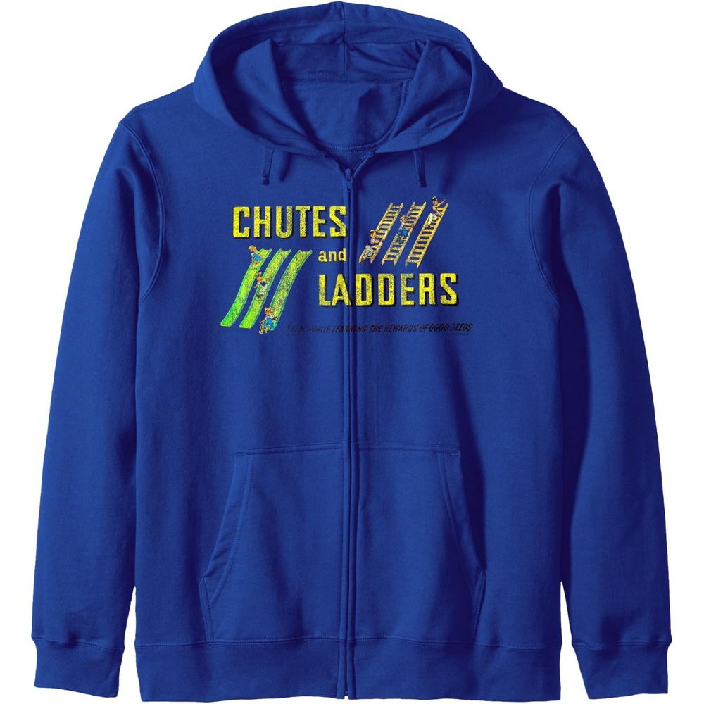 image:imageChutes And Ladders Classic Logo Zip HoodieRoyal Blue