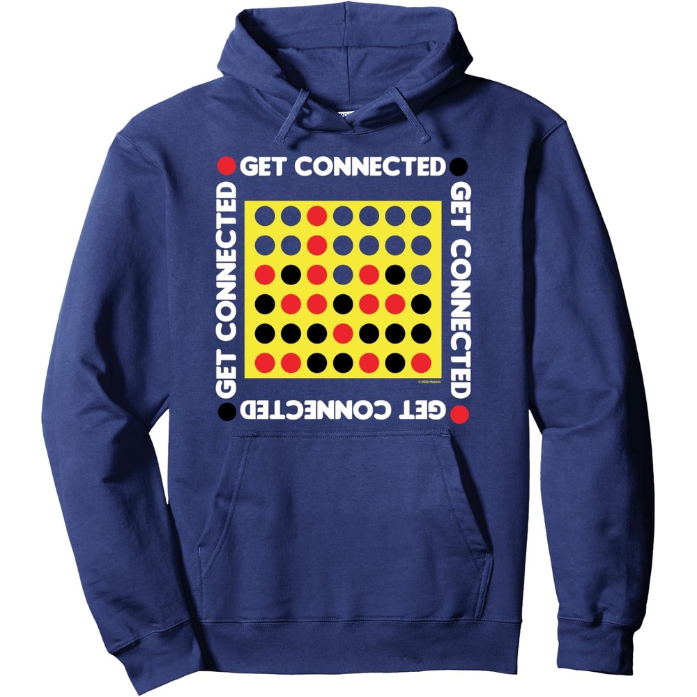 image:imageConnect Four Game Box Up Pullover HoodieNavy Blue