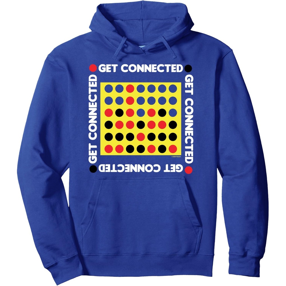 image:imageConnect Four Game Box Up Pullover HoodieRoyal Blue