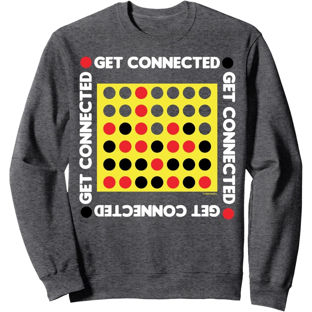 image:imageConnect Four Game Box Up SweatshirtDark Heather Grey