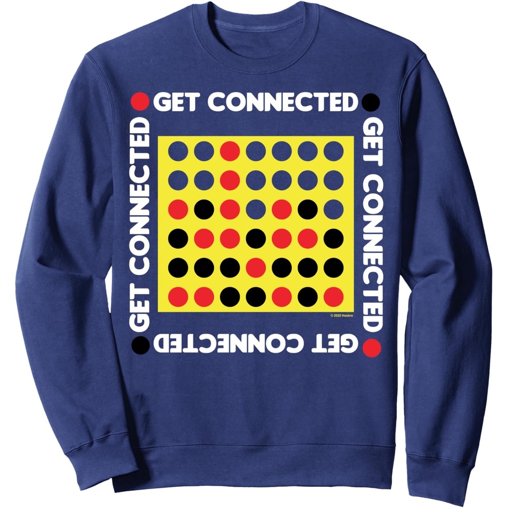 image:imageConnect Four Game Box Up SweatshirtNavy Blue