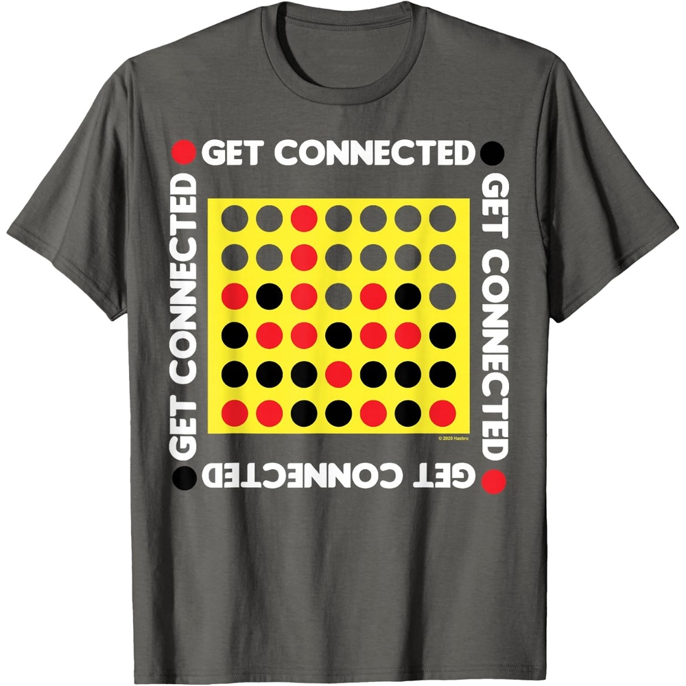 image:imageConnect Four Game Box Up TShirtAsphalt Grey