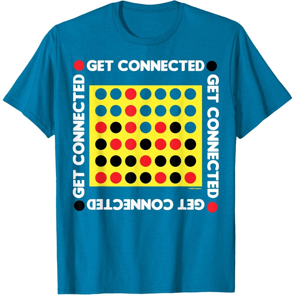 image:imageConnect Four Game Box Up TShirtSapphire Blue
