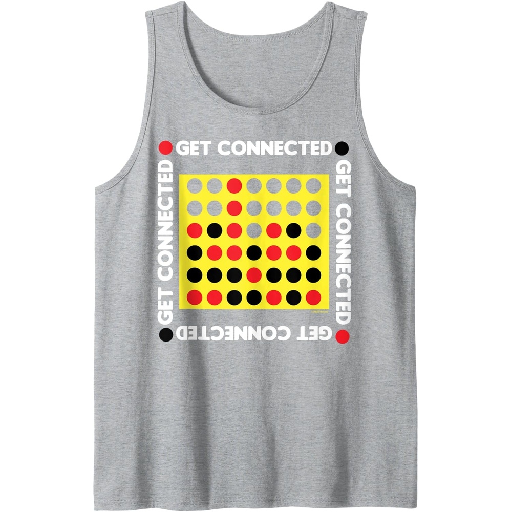 image:imageConnect Four Game Box Up Tank TopHeather Grey
