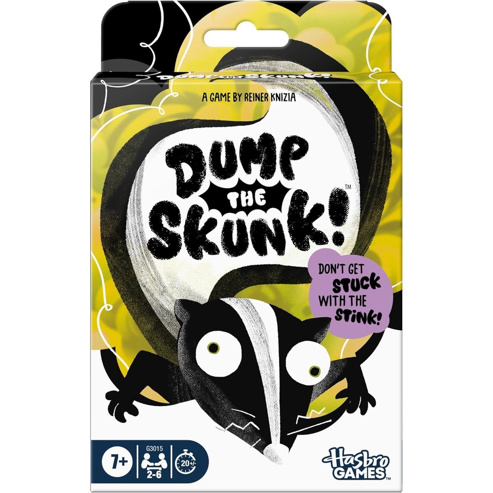 image:imageDump The Skunk Game Family Card Game by Reiner Knizia Ages 7 and Up 26 Players 20 Mins Easy to Learn Games for Kids Teens and Adults