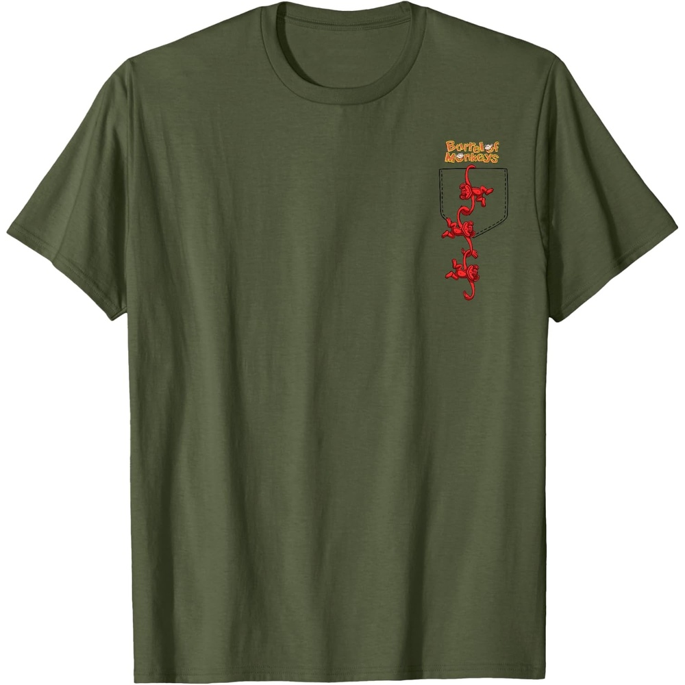 image:imageFaux Pocket TShirtOlive Green