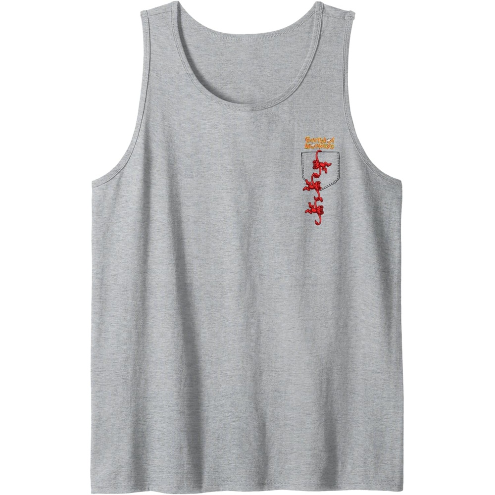 image:imageFaux Pocket Tank TopHeather Grey