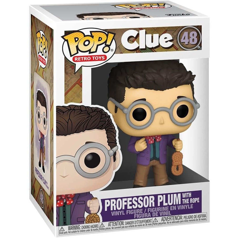 image:imageFunko Pop Retro Toys Clue Professor Plum with RopePop Vinyl