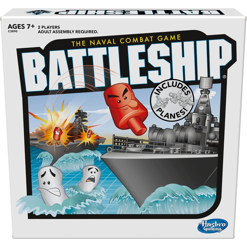 image:imageHasbro Gaming Battleship with Planes Strategy Board Game for Ages 7 and Up Amazon Exclusive