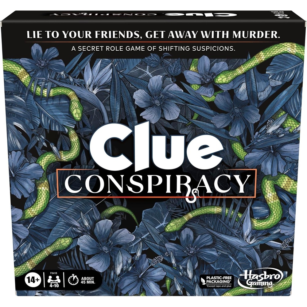 image:imageHasbro Gaming Clue Conspiracy Board Game for Adults and Teens Secret Role Strategy Games Ages 14 410 Players 45 Minutes Mystery amp Party Games