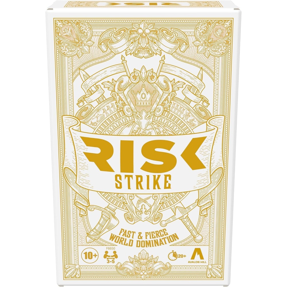 image:imageHasbro Gaming Risk Strike Cards and Dice Game for Adults Teens and Kids QuickPlaying Strategy Game 25 Players 20 Min Average Fun Summer Activities Vacation Travel Essentials Ages 10Medium
