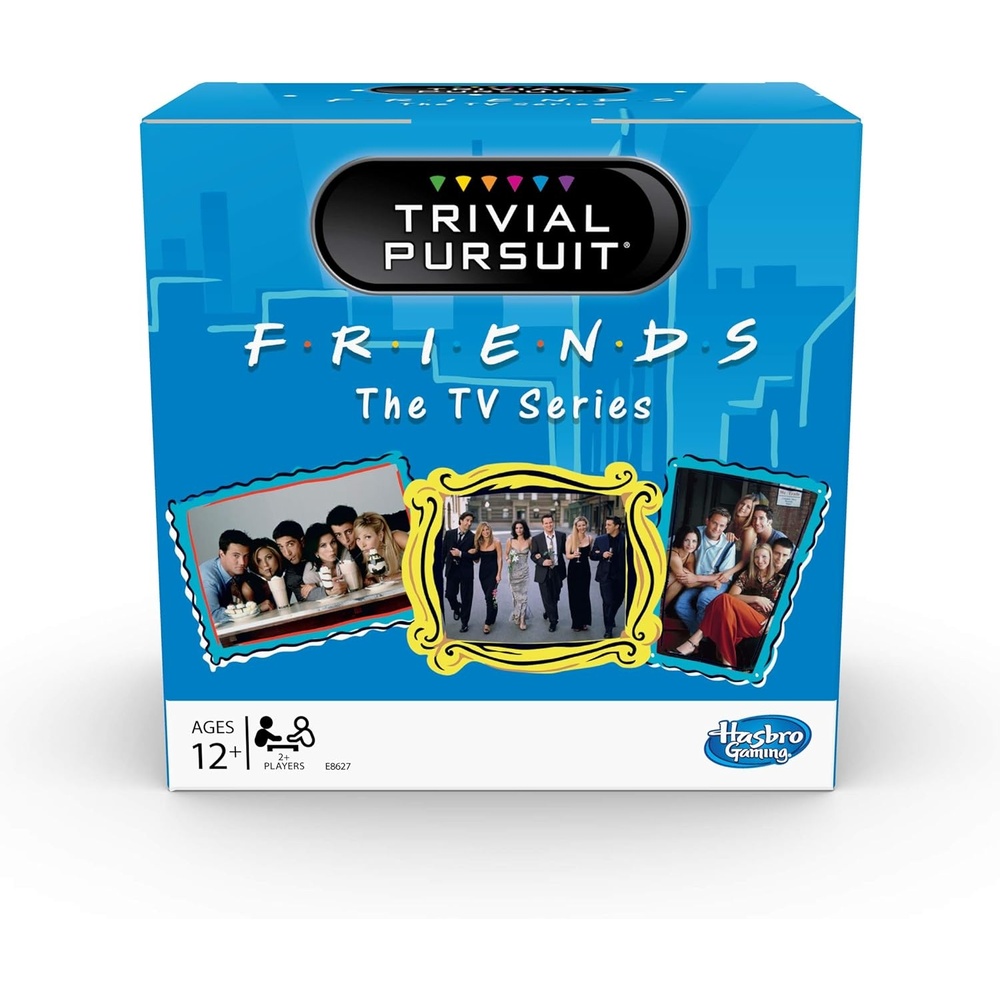 image:imageHasbro Gaming Trivial Pursuit Friends The TV Series Edition Party Game 600 Trivia Questions for Tweens and Teens Ages 12 and Up Amazon Exclusive