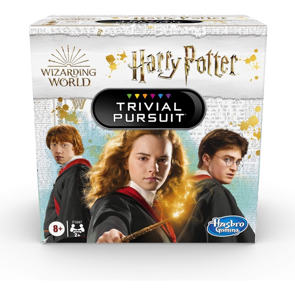 image:imageHasbro Gaming Trivial Pursuit Wizarding World Harry Potter Edition Compact Trivia Game 2 Players 600 Trivia Questions 8 Amazon Exclusive