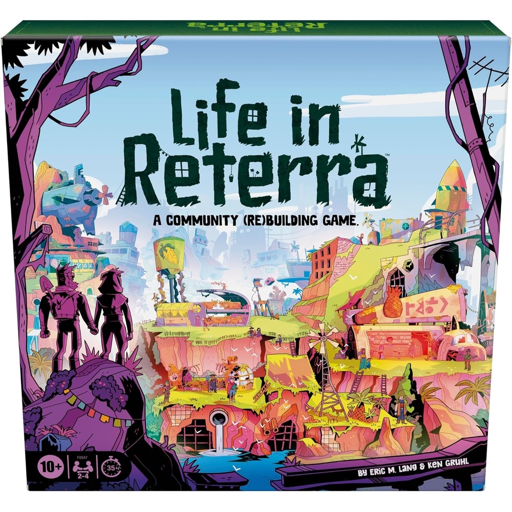 image:imageLife in Reterra Strategy Board Game  A Community Re Building Game  Ages 10  2 to 4 Players  35 Mins Avg  Games for Adults amp Families