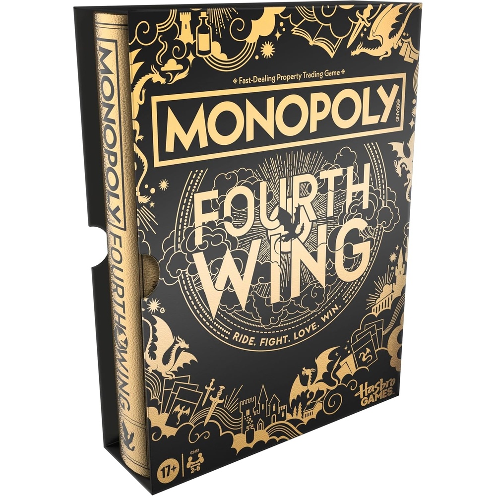 image:imageMonopoly Fourth Wing Edition Board Game for Adults Officially Licensed Game Inspired by the Empyrean Series Book 1 26 Players Ages 17