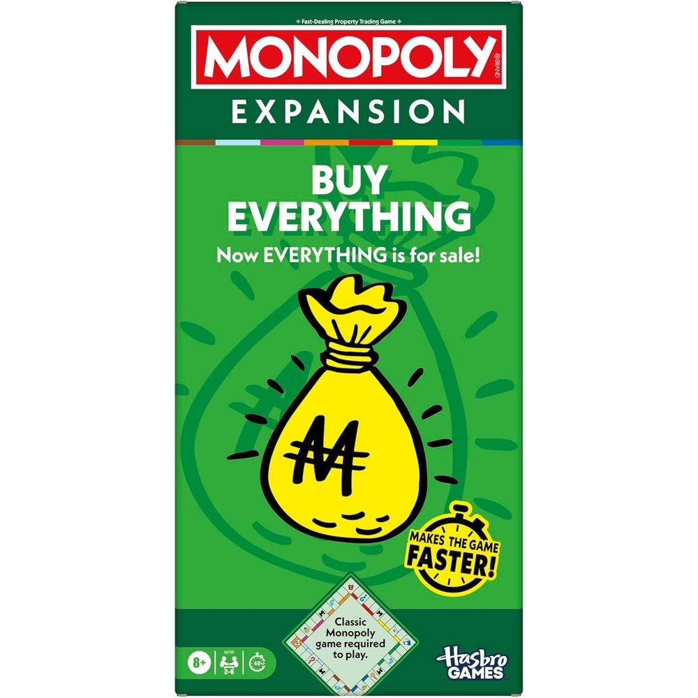 image:imageMonopoly Go to Jail Expansion Add More Fun to Classic Monopoly Game and Play Faster Ages 8 26 Players 40 Mins Family Board GamesBuy Everything Expansion