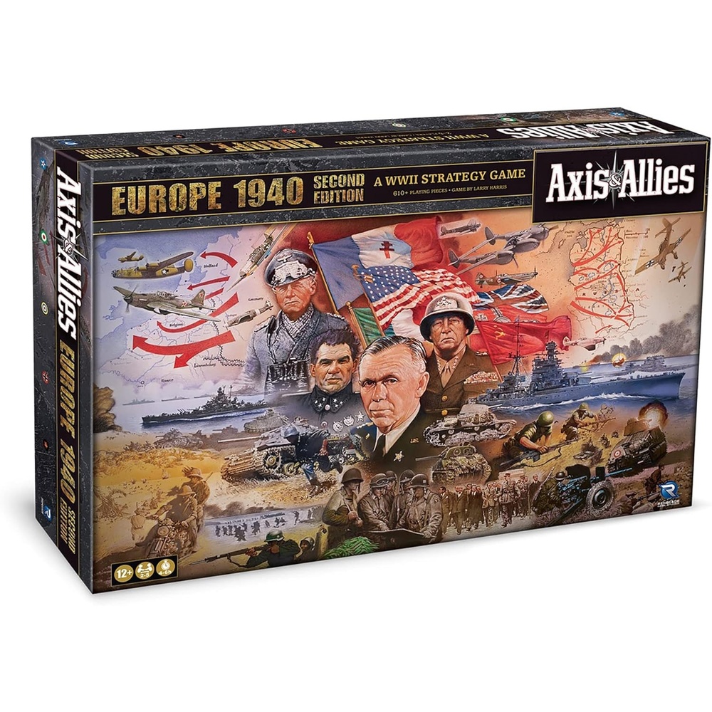 image:imageRenegade Game Studios Axis and Allies 1940 Europe WWII Strategy Board Game for 25 Players 6 Hour Gameplay