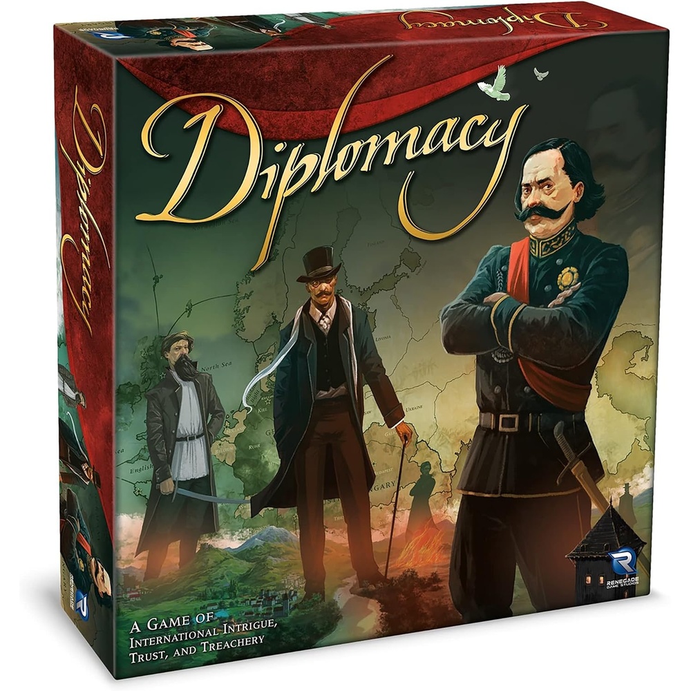 image:imageRenegade Game Studios Diplomacy Board Game by Renegade Strategy Game of Alliances amp Betrayal European Negotiation Game Ages 12 27 Players