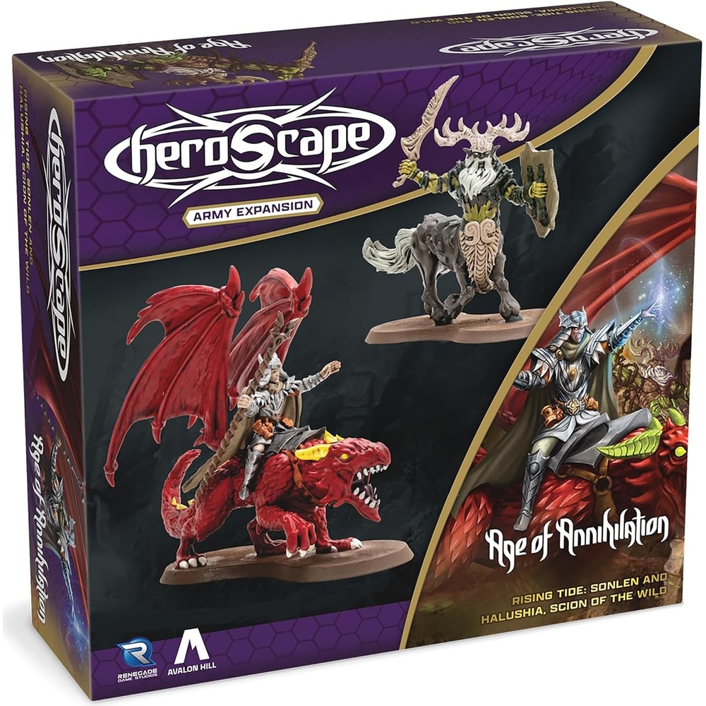 image:imageRenegade Game Studios Heroscape Age of Annihilation Rising Tide Sonlen amp Halushia Army Expansion