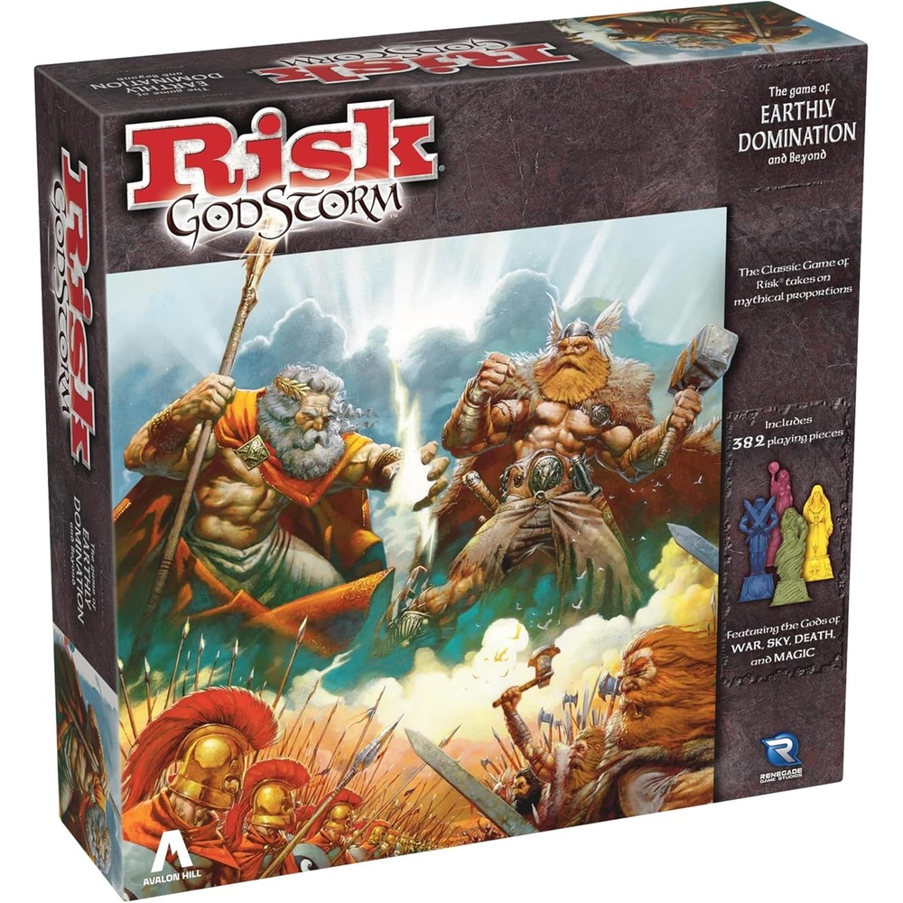 image:imageRenegade Game Studios Risk Godstorm Ancient Civilization Strategy Board Game 382 Miniatures 25 Players Ages 10