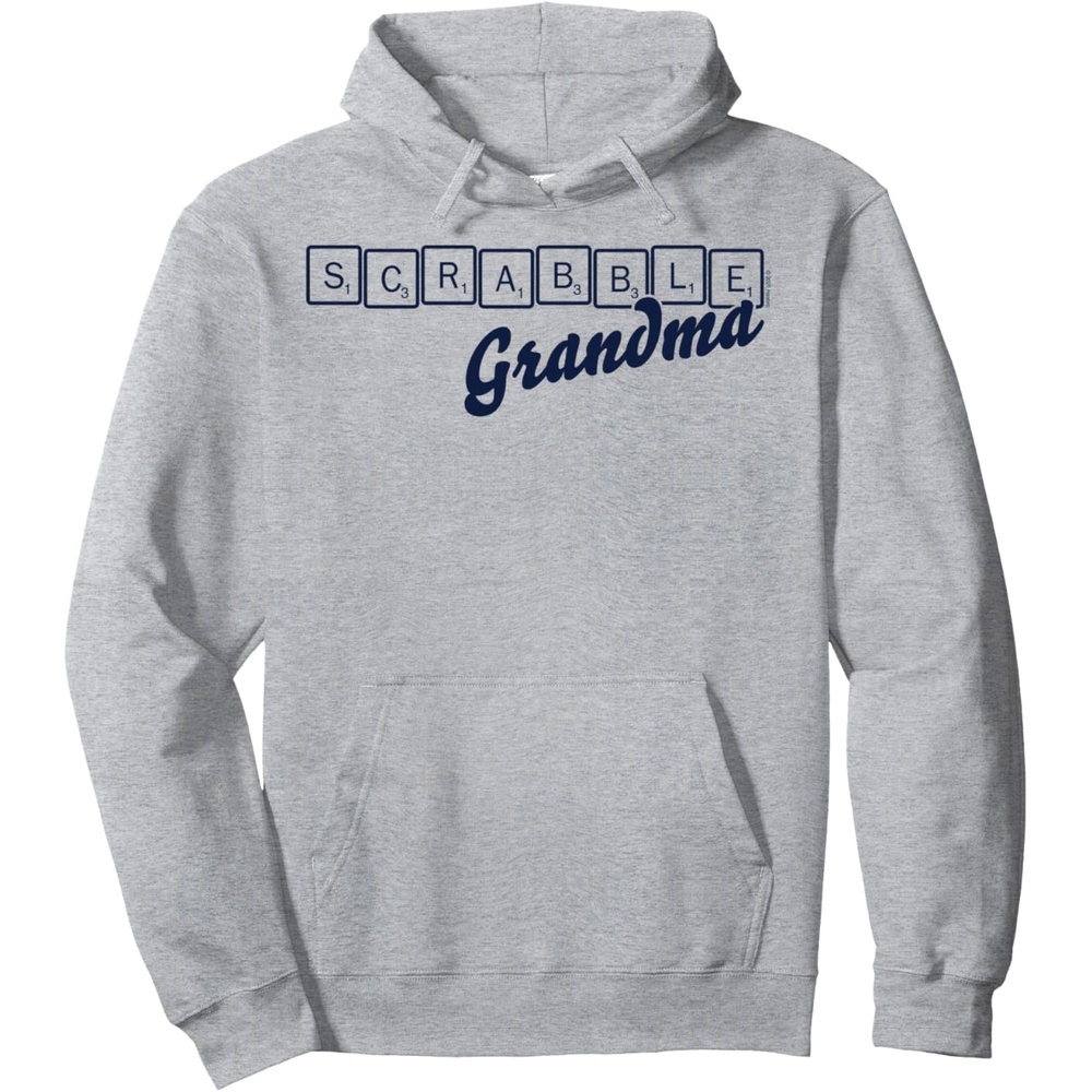 image:imageScrabble Grandma Tiles Pullover HoodieHeather Grey