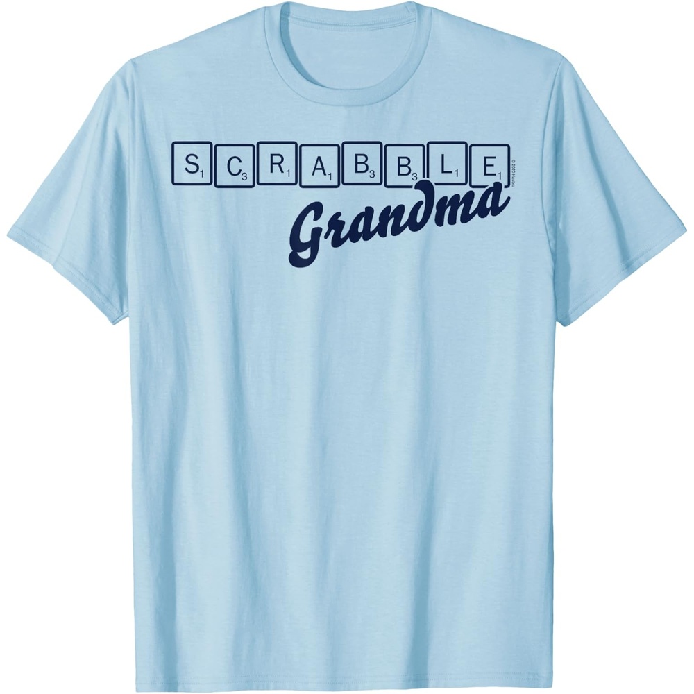image:imageScrabble Grandma Tiles TShirtBaby Blue