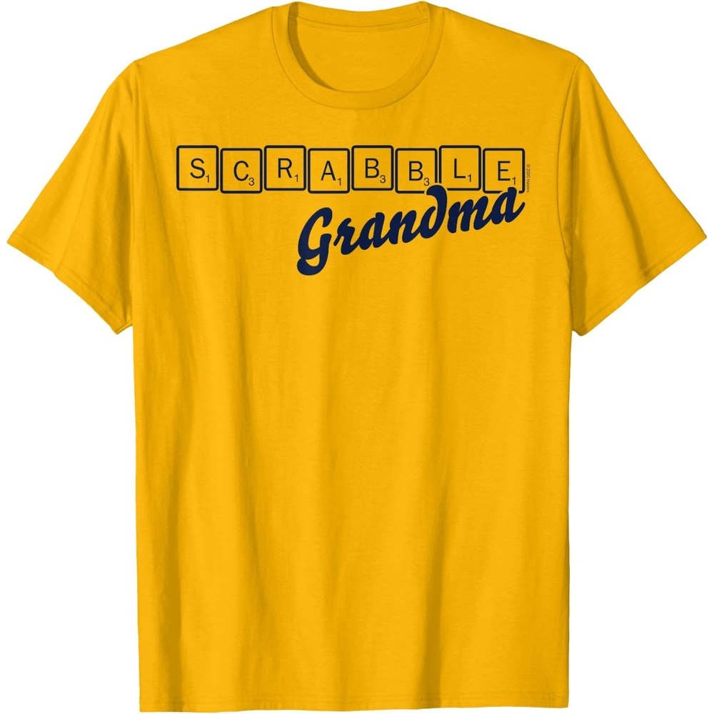 image:imageScrabble Grandma Tiles TShirtGolden Yellow