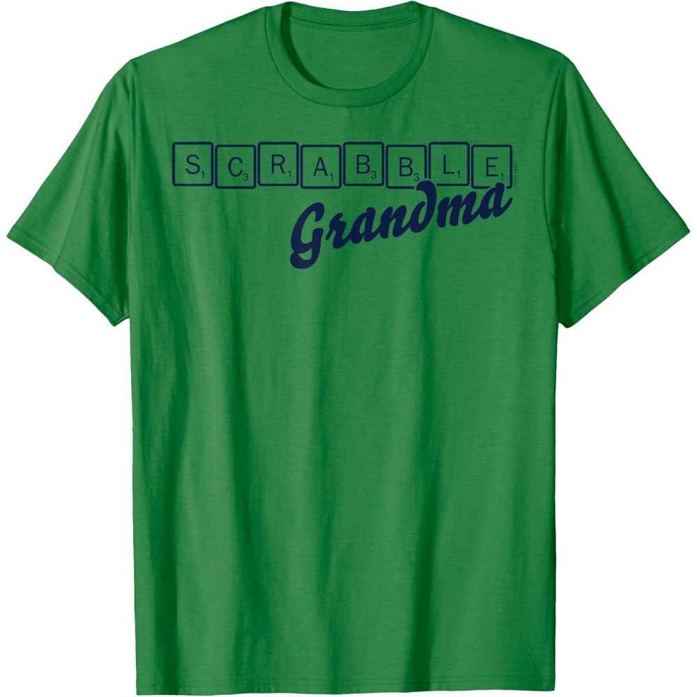 image:imageScrabble Grandma Tiles TShirtKelly Green