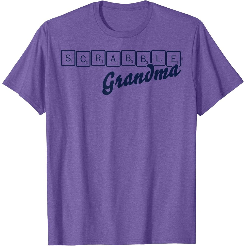 image:imageScrabble Grandma Tiles TShirtPurple Heather