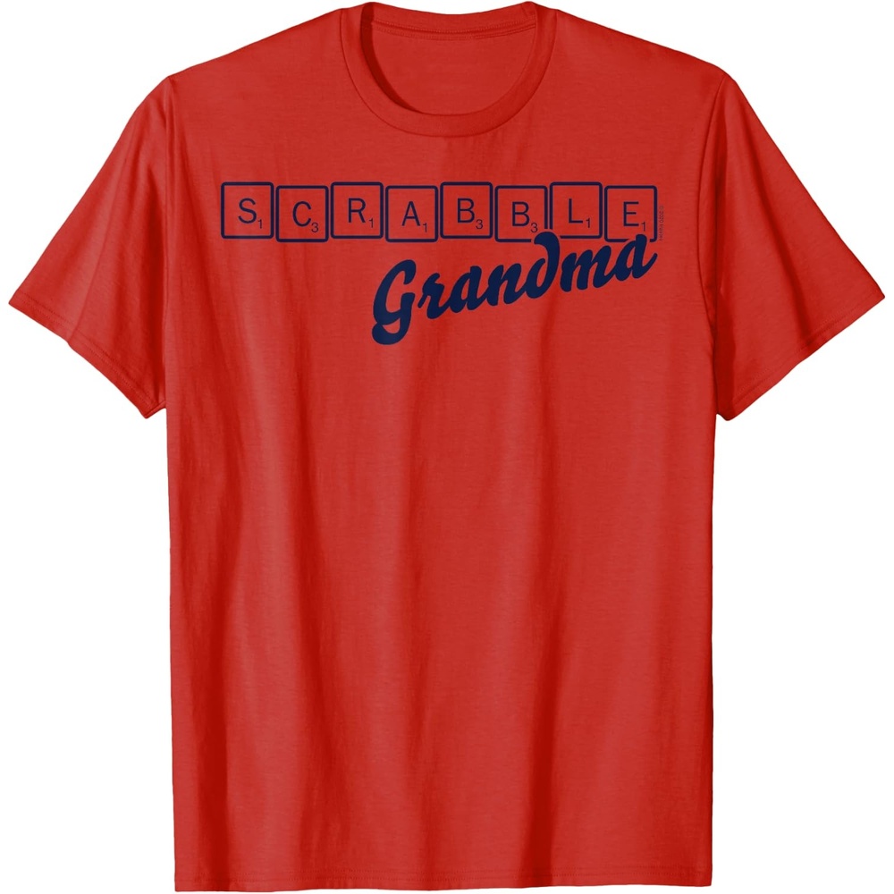 image:imageScrabble Grandma Tiles TShirtRed
