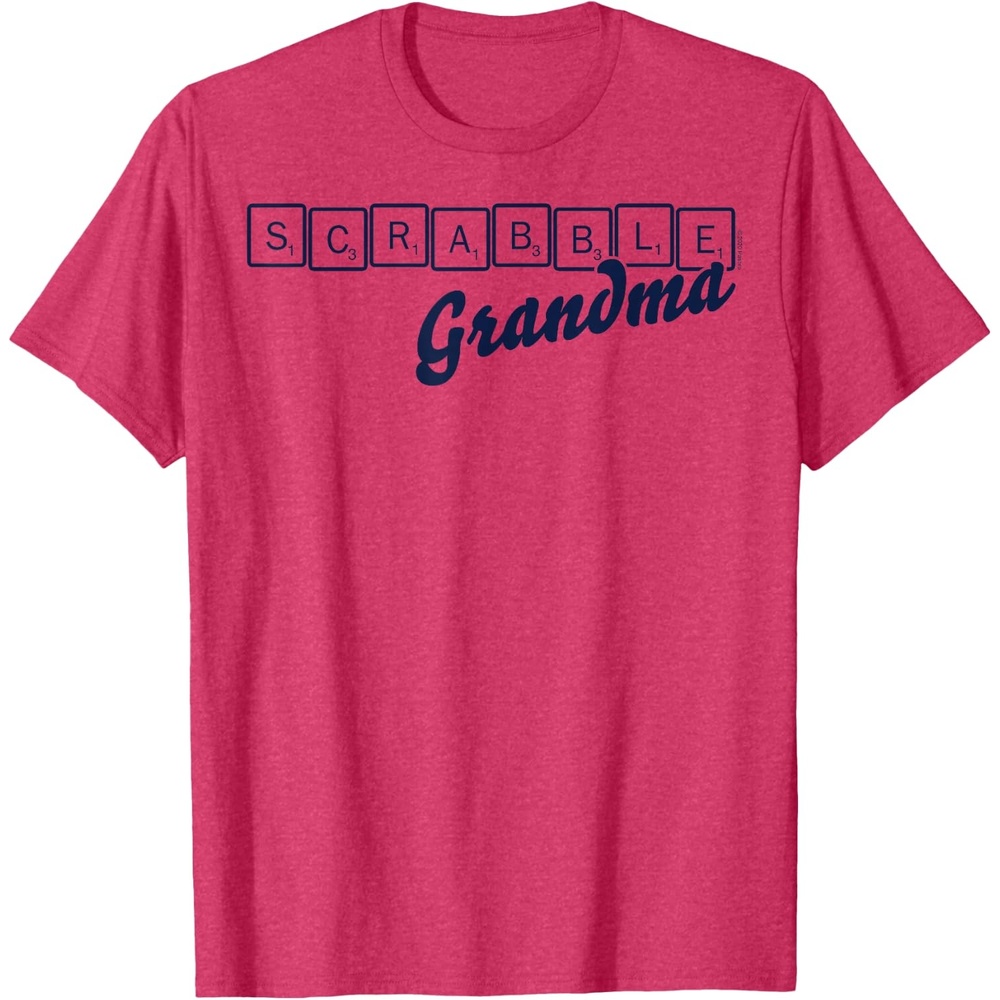 image:imageScrabble Grandma Tiles TShirtRed Heather