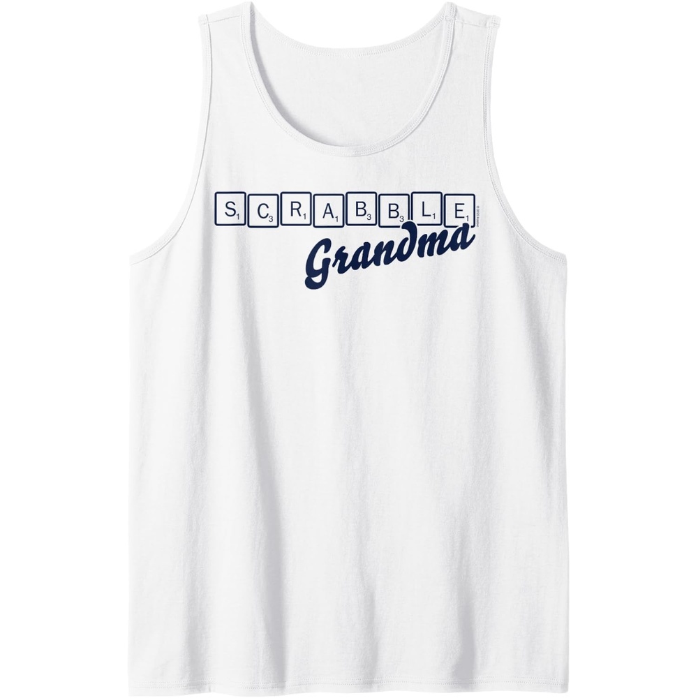 image:imageScrabble Grandma Tiles Tank TopWhite