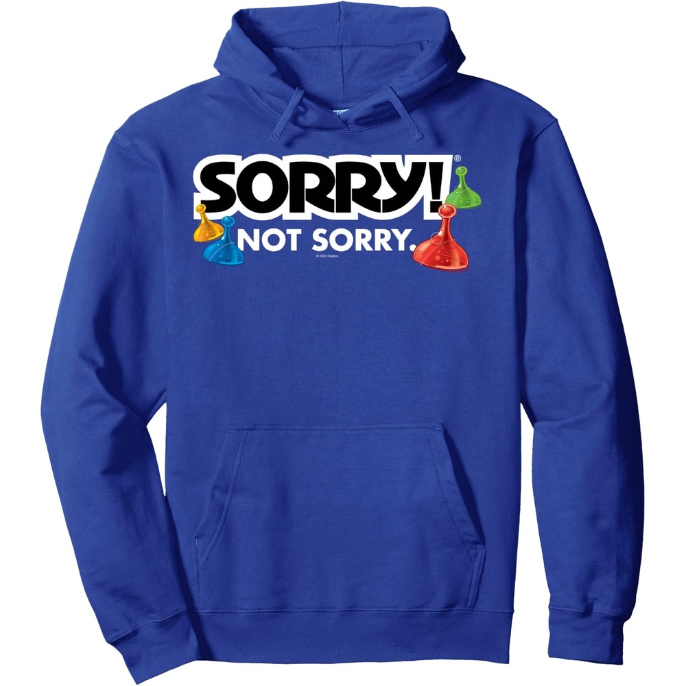 image:imageSorry Not Sorry Logo Pullover HoodieRoyal Blue