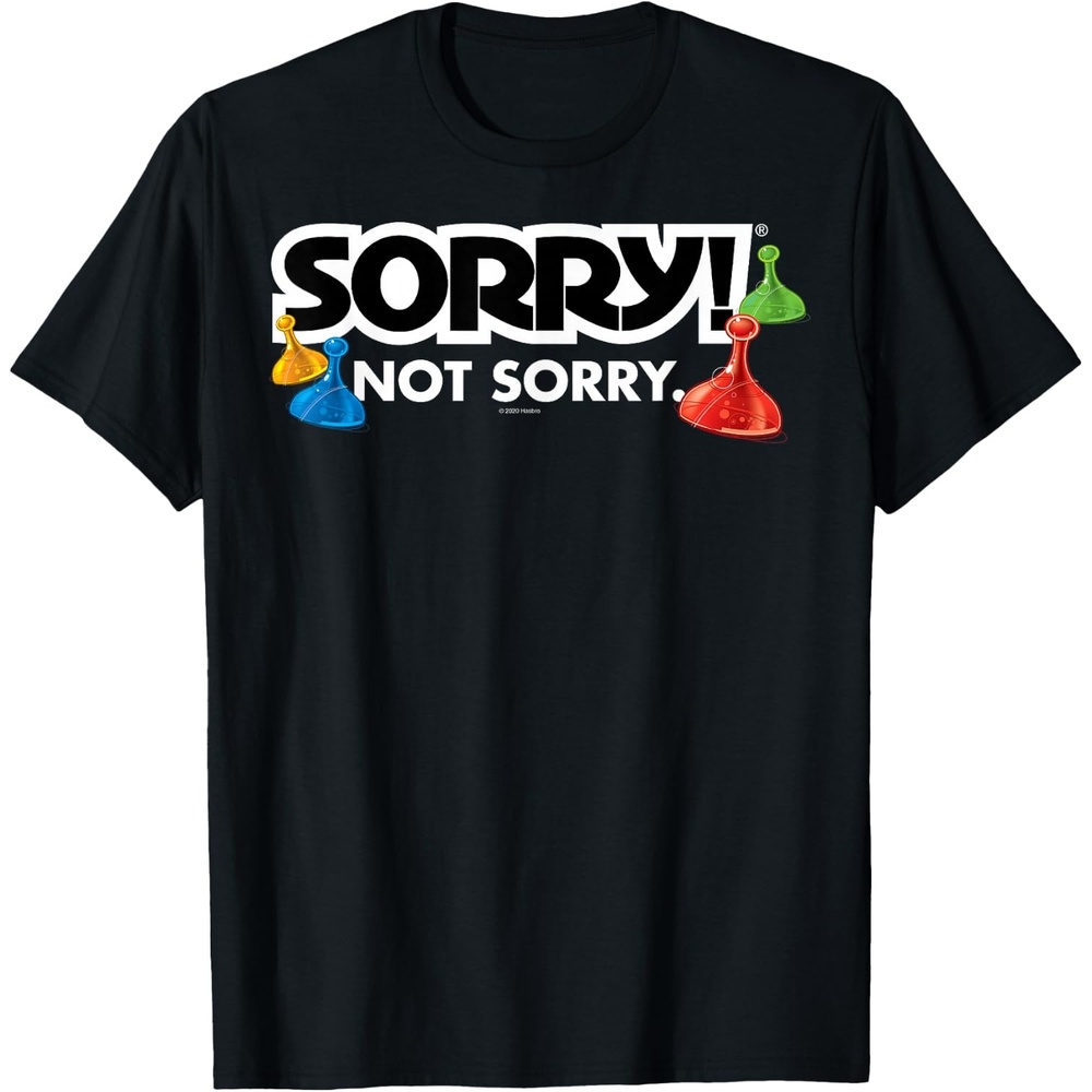 image:imageSorry Not Sorry Logo TShirtBlack
