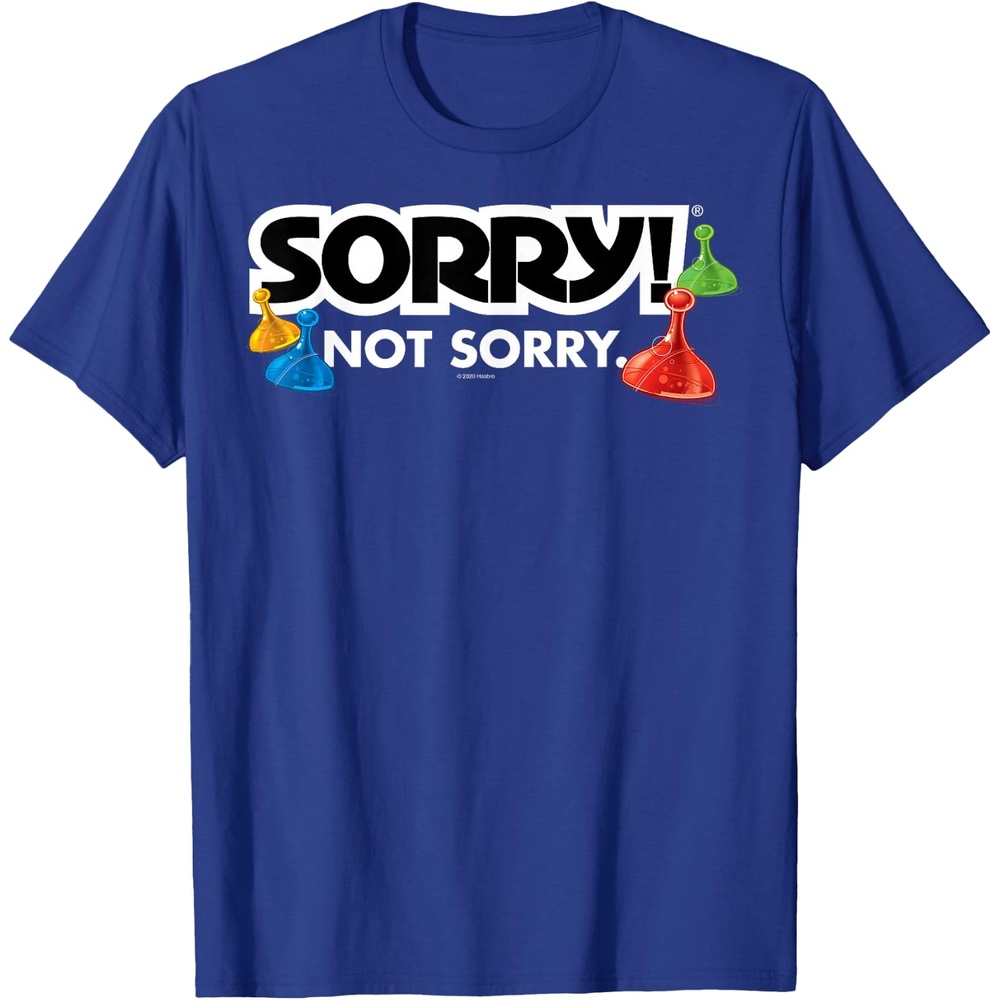 image:imageSorry Not Sorry Logo TShirtRoyal Blue