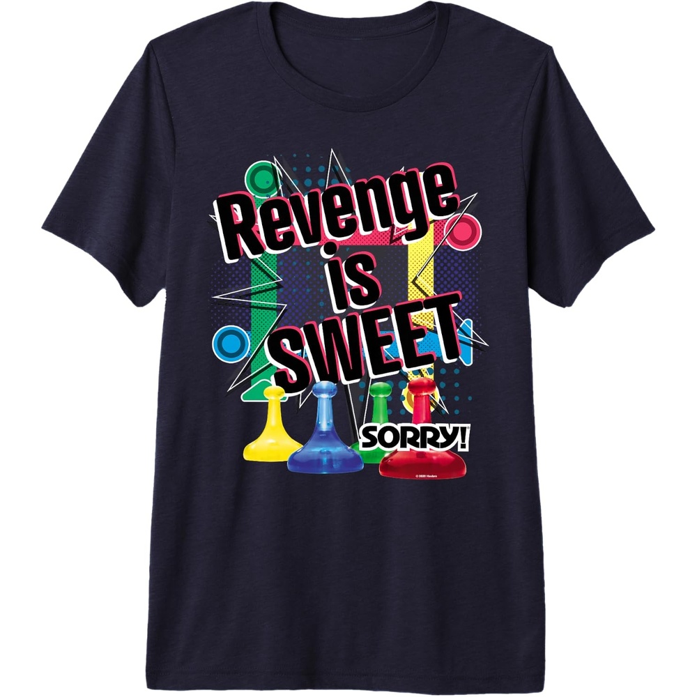 image:imageSorry Revenge Is Sweet Premium Triblend TShirtNavy Blue