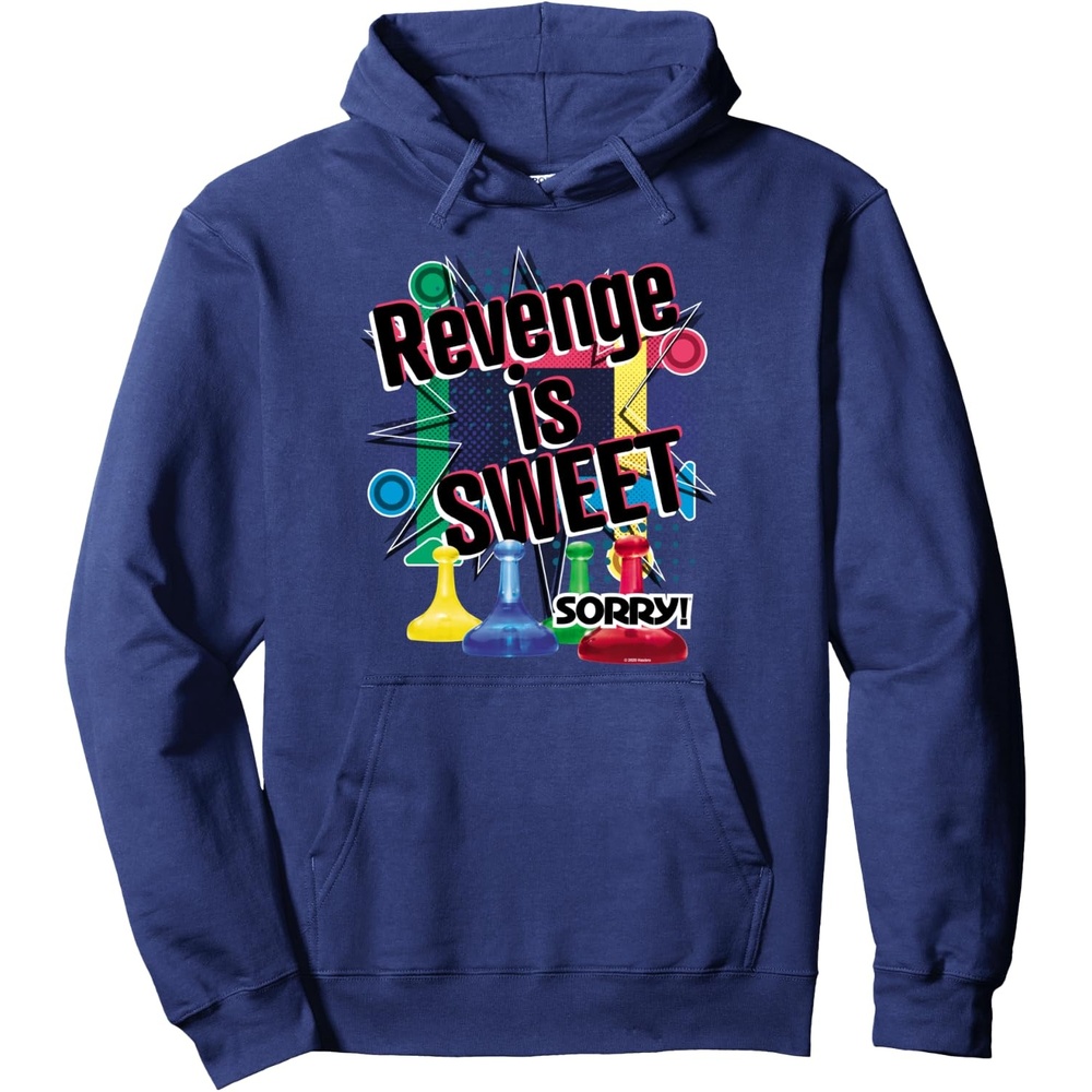 image:imageSorry Revenge Is Sweet Pullover HoodieNavy Blue