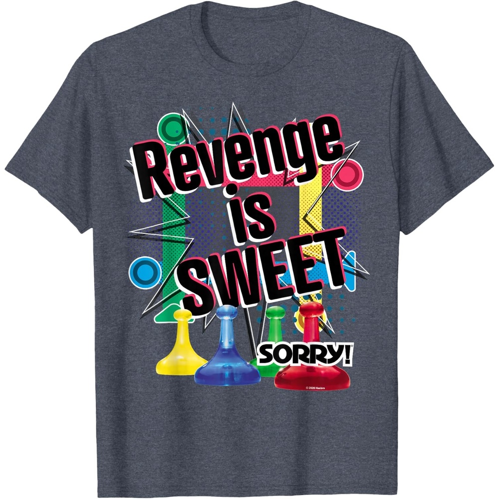 image:imageSorry Revenge Is Sweet TShirtHeather Blue