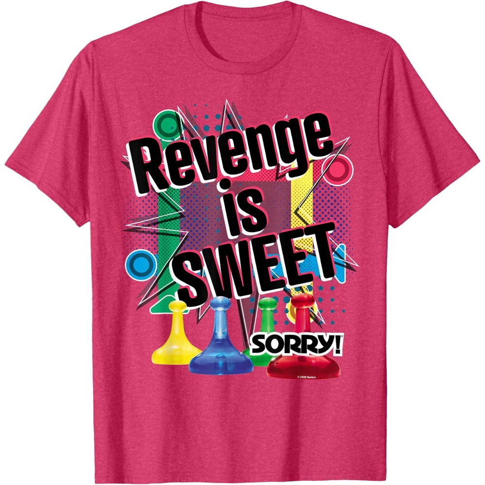image:imageSorry Revenge Is Sweet TShirtRed Heather