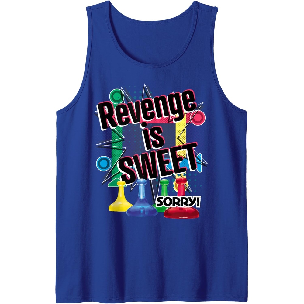 image:imageSorry Revenge Is Sweet Tank TopRoyal Blue