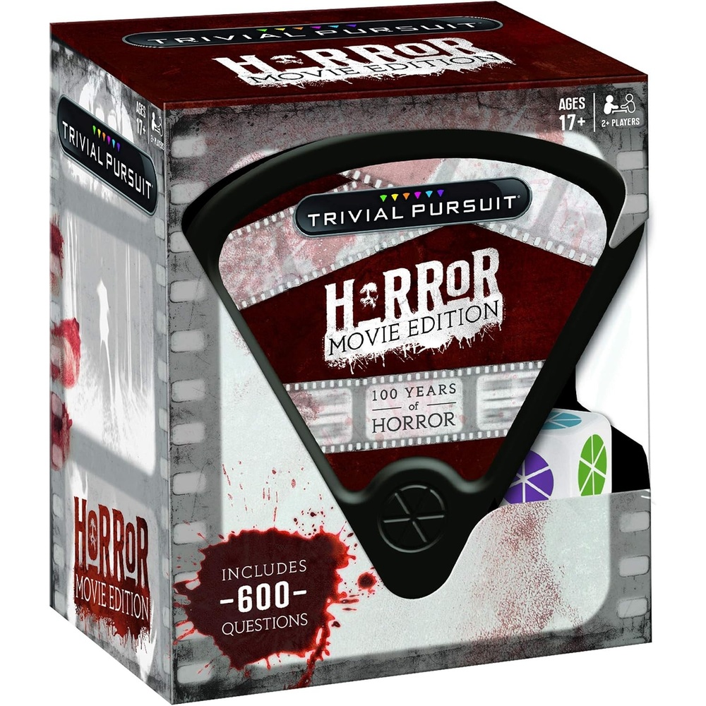 image:imageTrivial Pursuit Horror Movie Edition 600 Questions from Classic Horror Films Trivia Board Game for Fans of Horror Movies