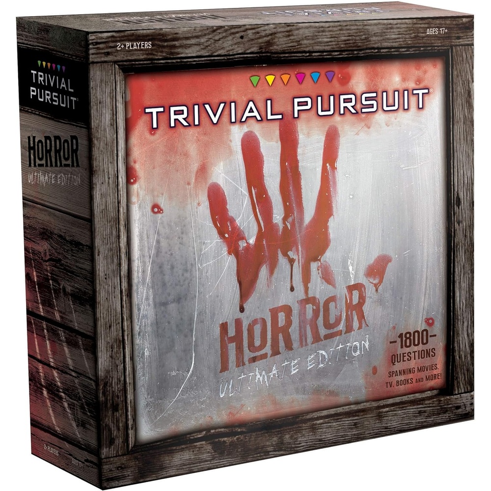 image:imageTrivial Pursuit Horror Ultimate Edition  Trivia Game Featuring 1800 Questions from Classic Films amp Books  Collectible Trivia Board Game for Fans of Horror Movies