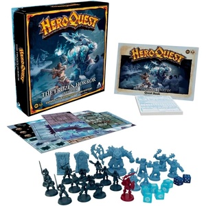 Avalon Hill HeroQuest The Frozen Horror Quest Pack, Dungeon Crawler Game for Ages 14+, Requires HeroQuest Game System to Play(Multicolored)