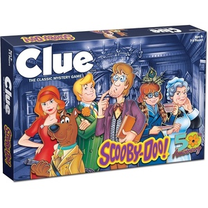 CLUE: Scooby-Doo Board Game | Official Merchandise Based on the Popular Cartoon | Gather the Gang and Solve the Mystery!