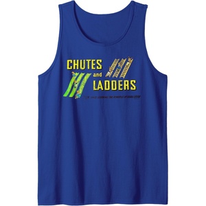 Chutes And Ladders Classic Logo Tank Top(Royal Blue)