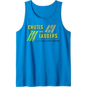 Chutes And Ladders Classic Logo Tank Top(Sapphire Blue)